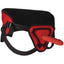Deluxe Silicone Strap On Red 20 cm