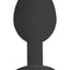 Diamond Butt Plug Black