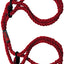 Hemp Bind & Tie Cuffs Red