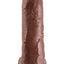 King Cock Brun Dildo 28 cm