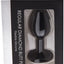 Diamond Butt Plug Black