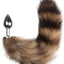 Fox Tail Plug Silver Model 2