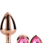 Rose Gold Plug Set